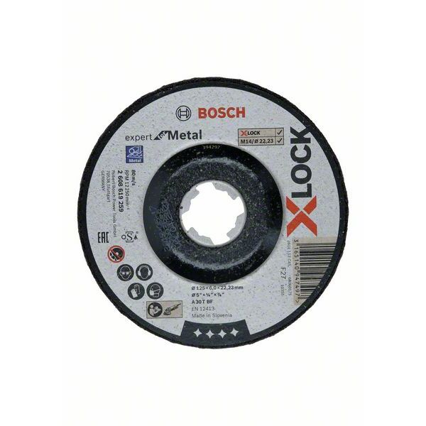 BOSCH X-LOCK Expert for Metal 125