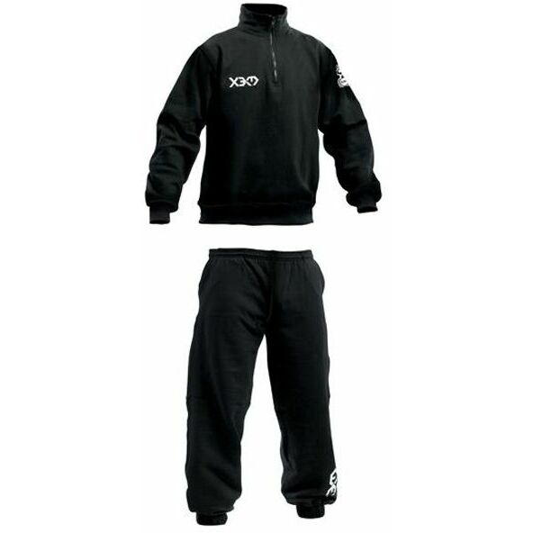 X3M Sweatsuit Sr Halfzip Black sporta