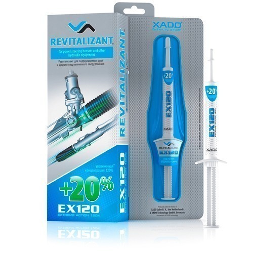 XADO Revitalizant EX120 Stūres hidropastiprinātājiem |