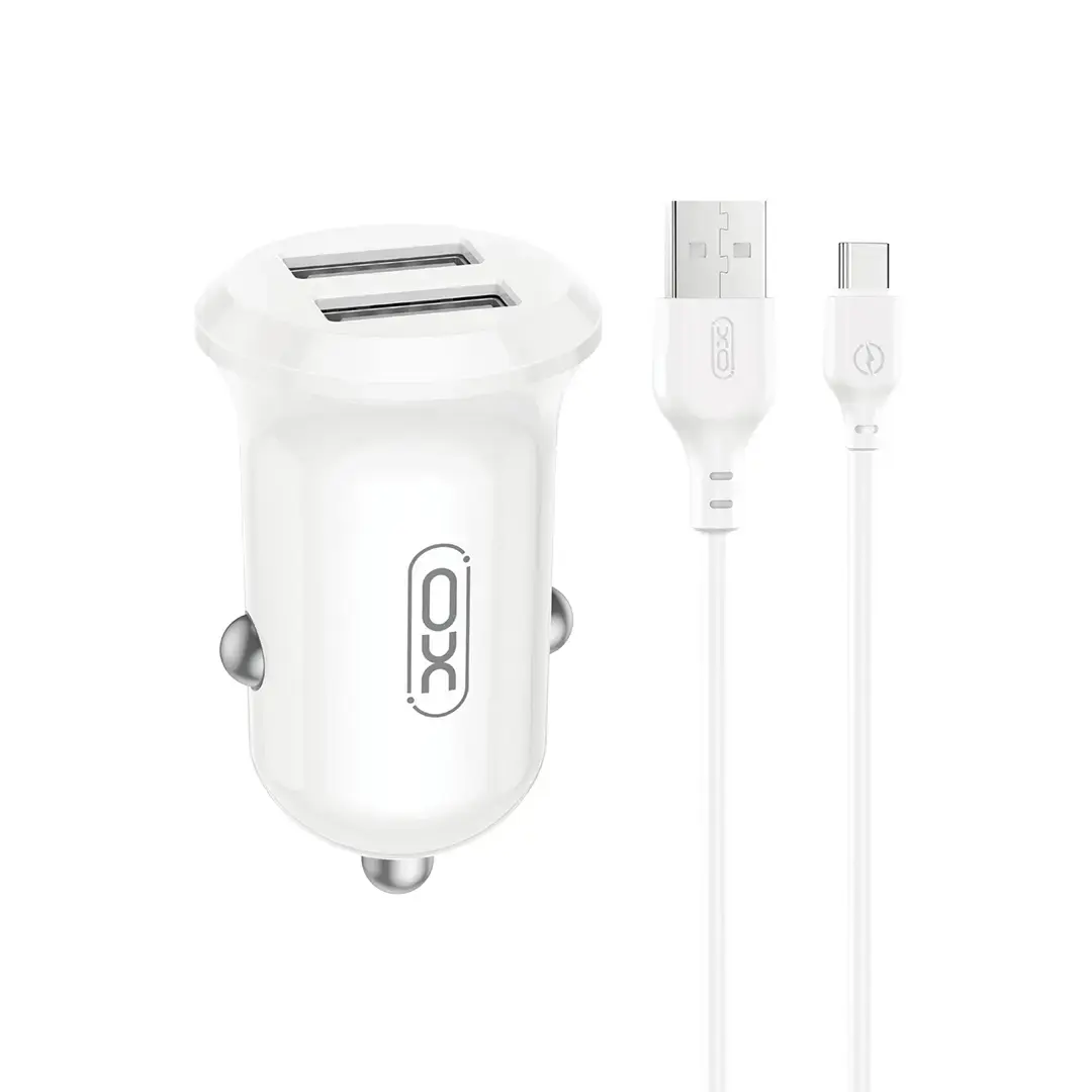 XO CC67 Automašīnas lādētājs 2xUSB 12W