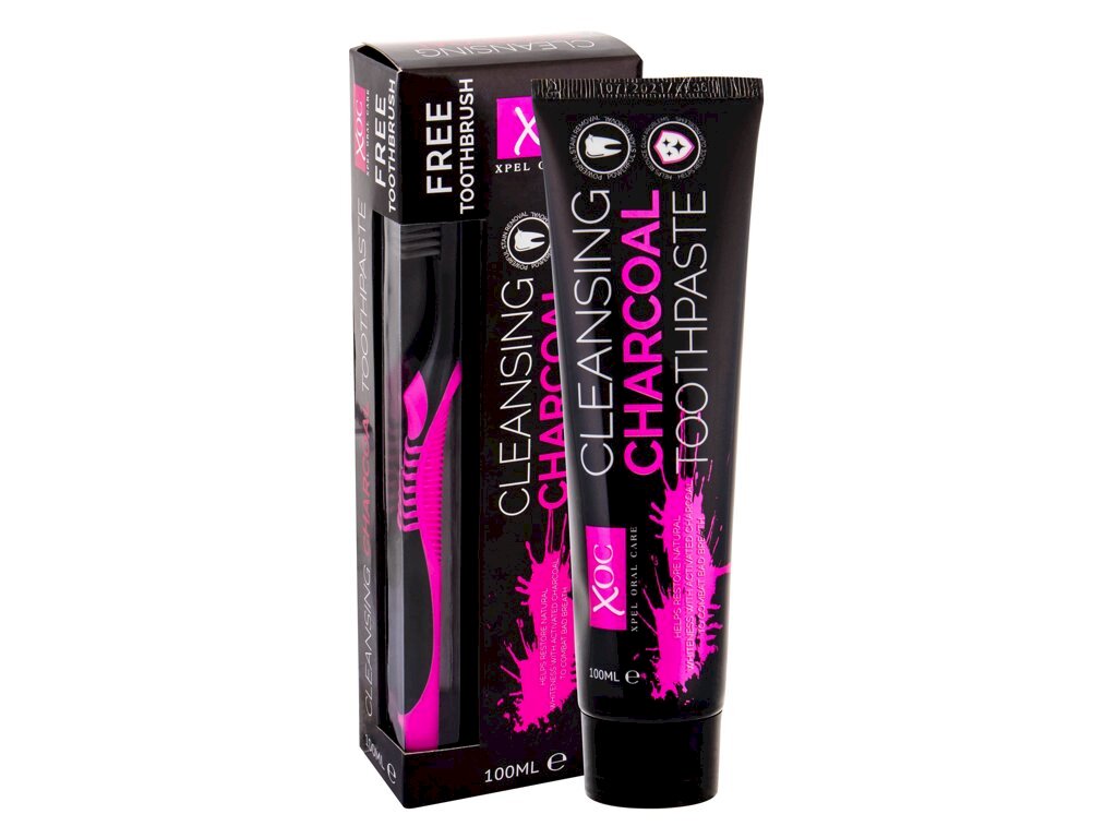 Xpel XOC Charcoal Toothpaste & Toothbrush