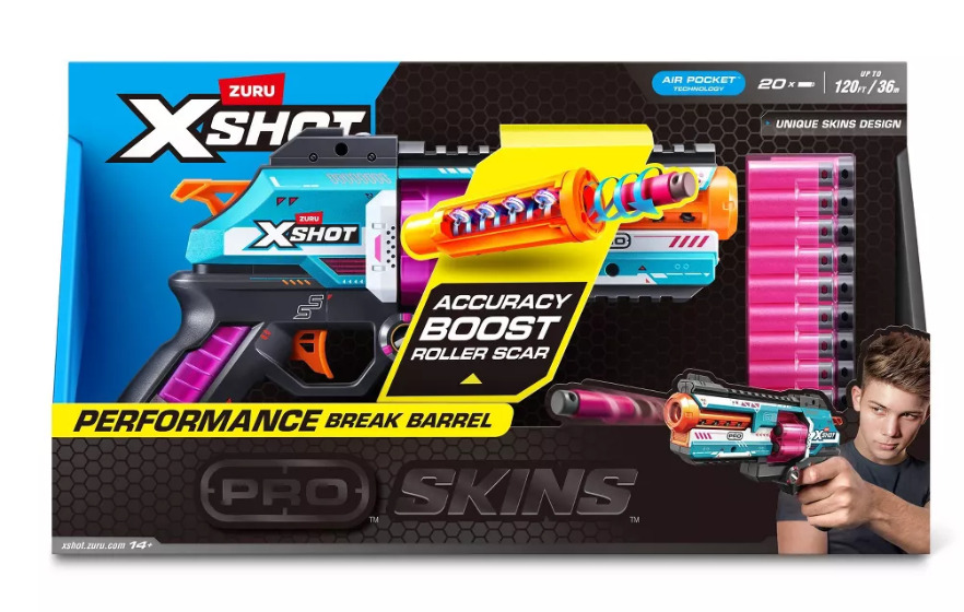 XSHOT rotaļu rotaļu ierocis PRO Spinshot