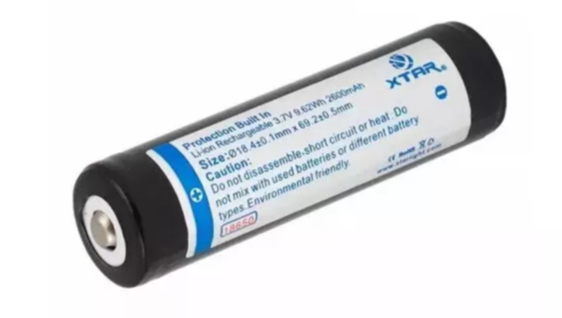 Akumulators 18650 3.7V XTAR litija