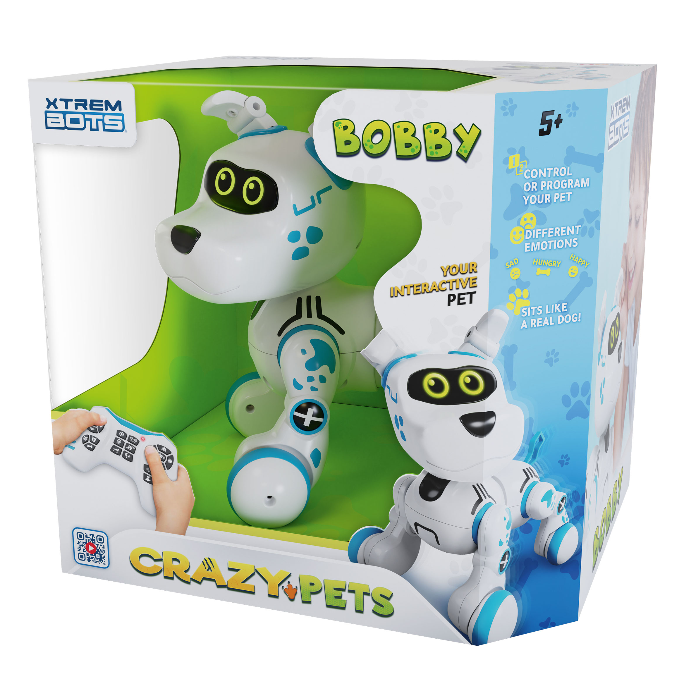 XTREM BOTS Interaktīvais robots Bobby |