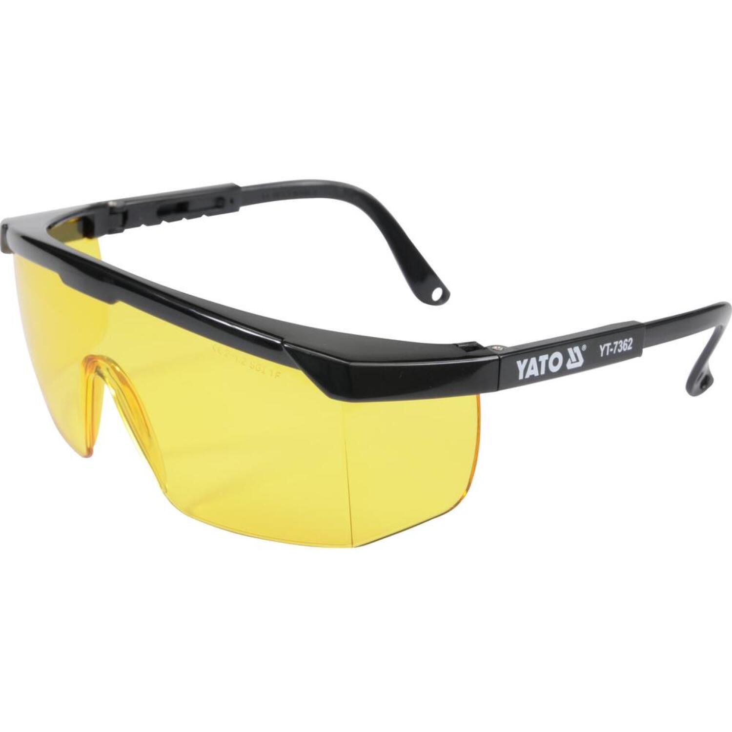 Yato Aizsargbrilles YT-7362, dzeltenas, EN 166:2001