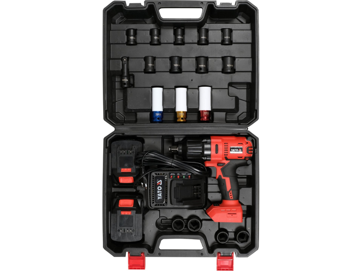Yato Akumulatora urbjmašīna 18V YT-82807, 2x3Ah