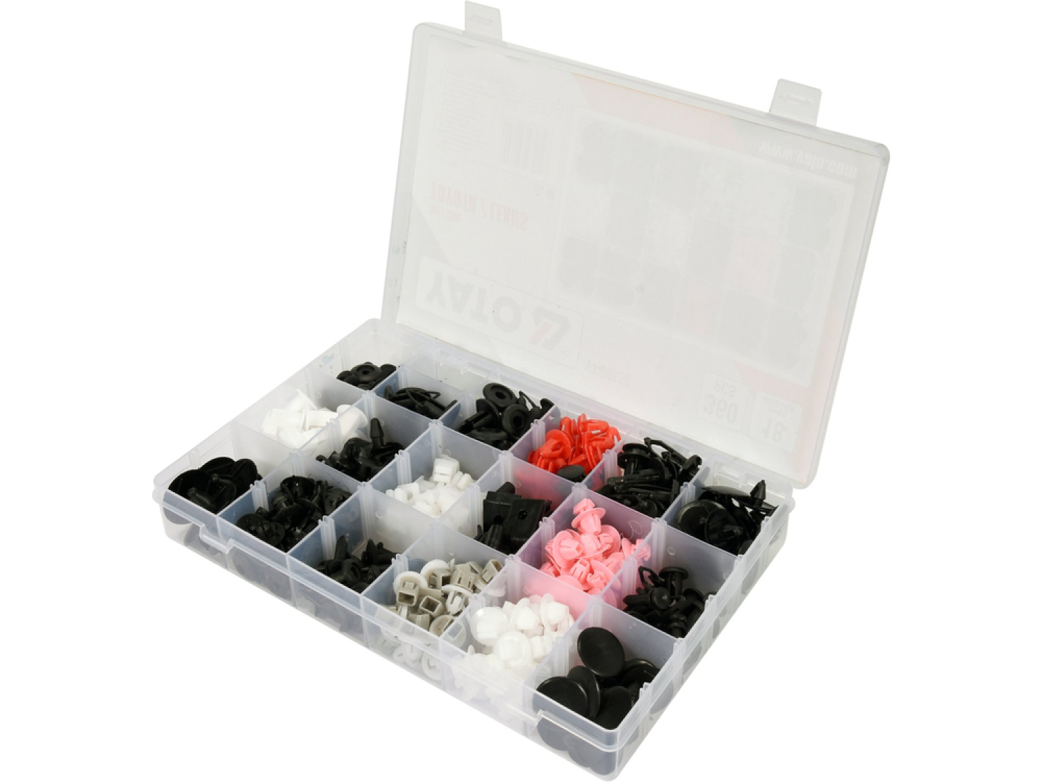 Yato auto klipšu komplekts YT-06650, 360