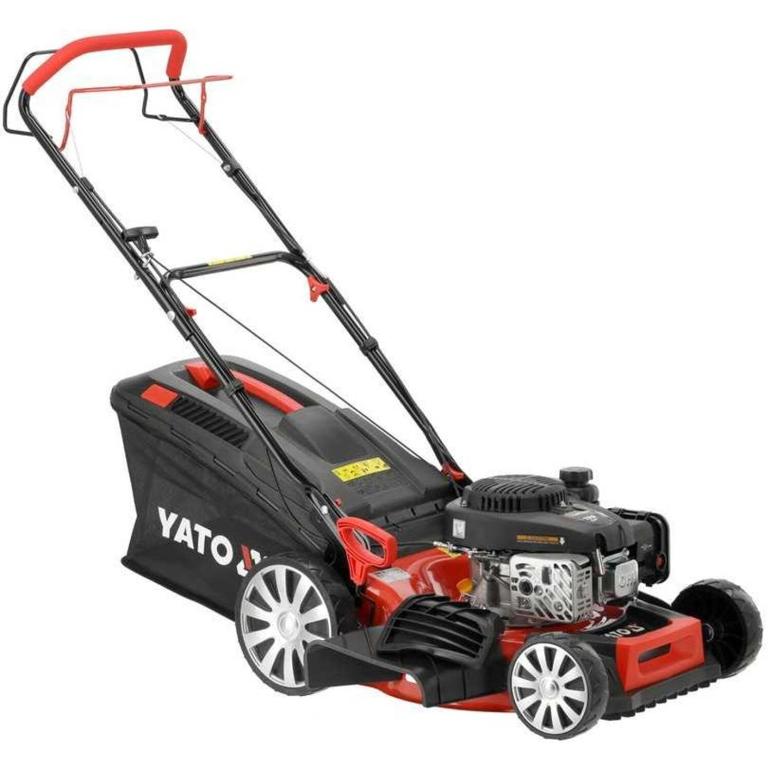 Yato benzīna pašgājēja zāles pļāvējs YT-85525