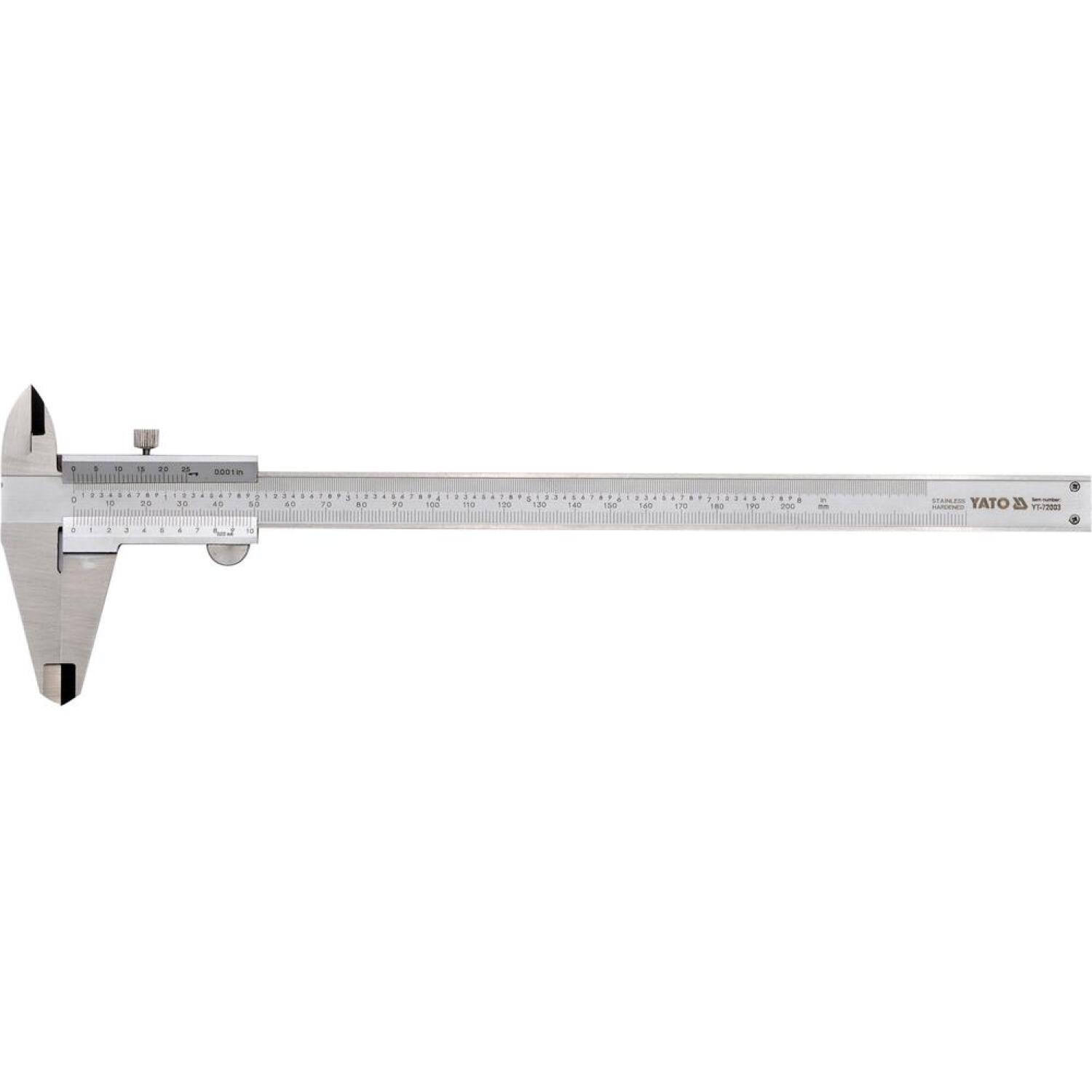 Yato Bīdmērs YT-72004, 0-300mm, 0.02mm