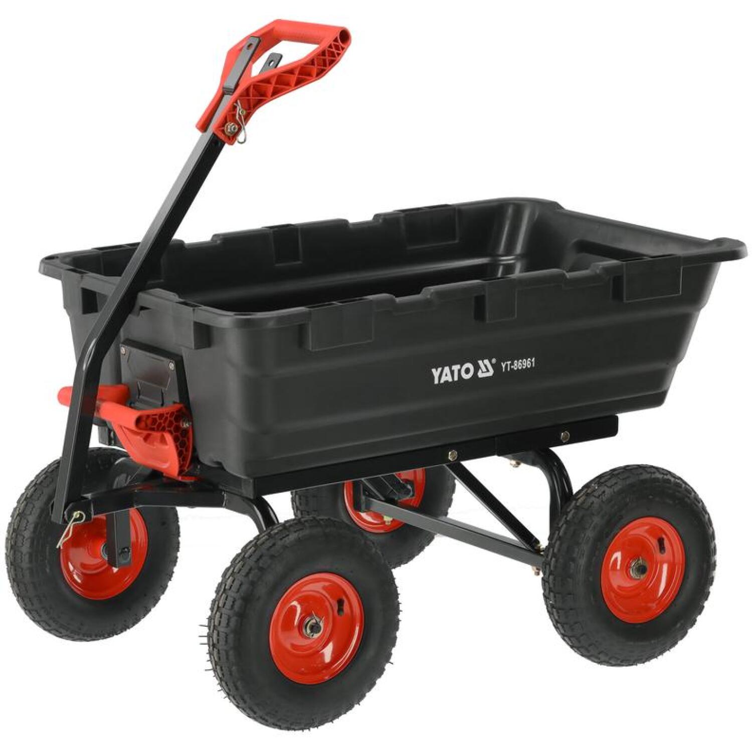 Yato dārza ratiņi YT-86961, 550kg, 1160x810x1030mm