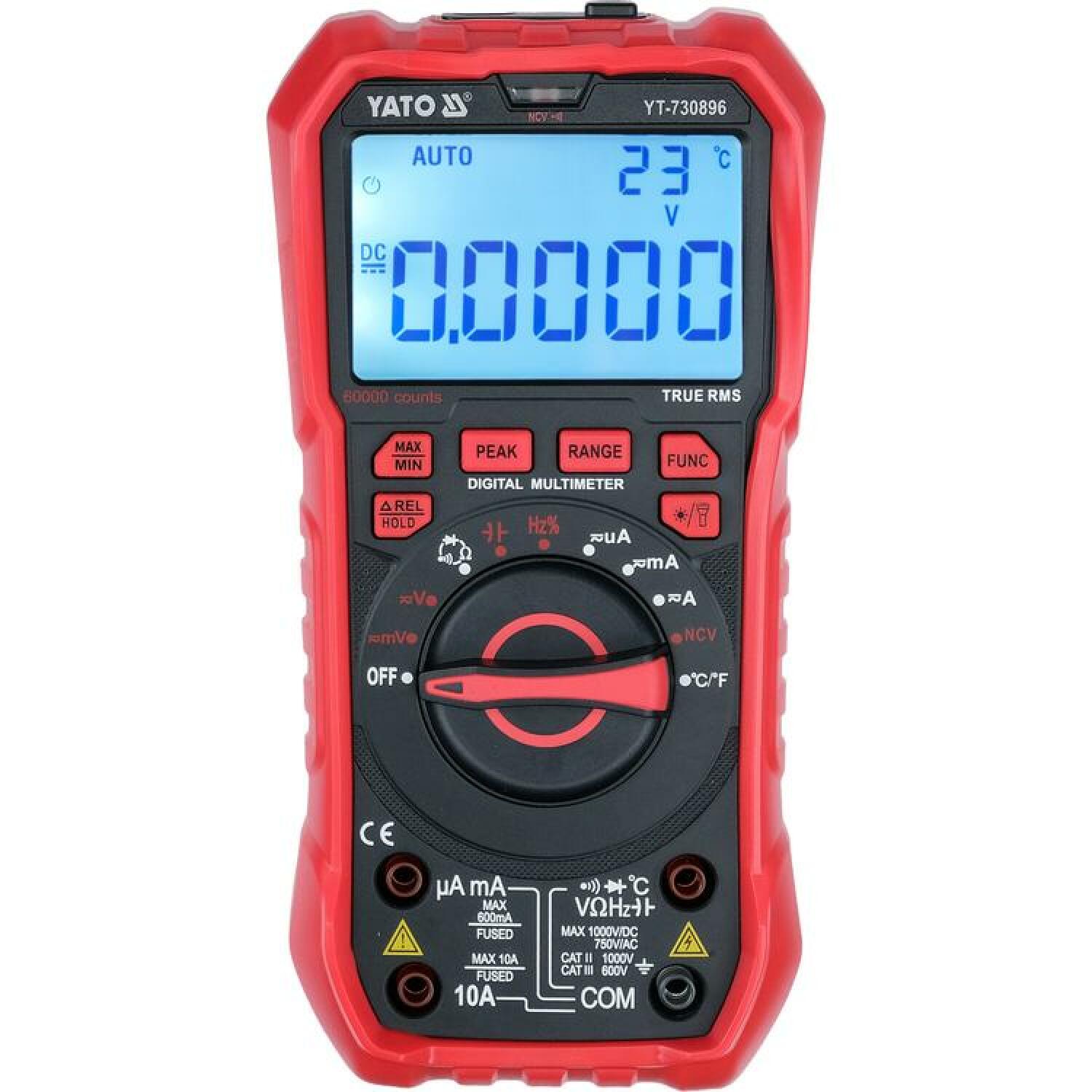 Yato Digitālais multimetrs YT-730896 True RMS