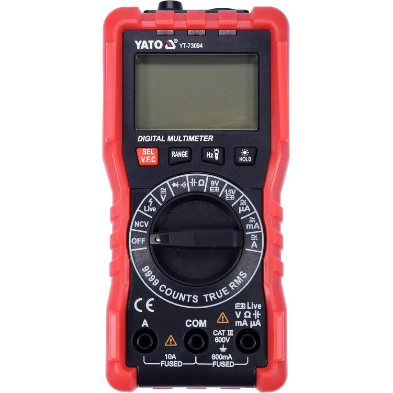 Yato Digitālais multimetrs YT-73094, 0-600V AC/DC