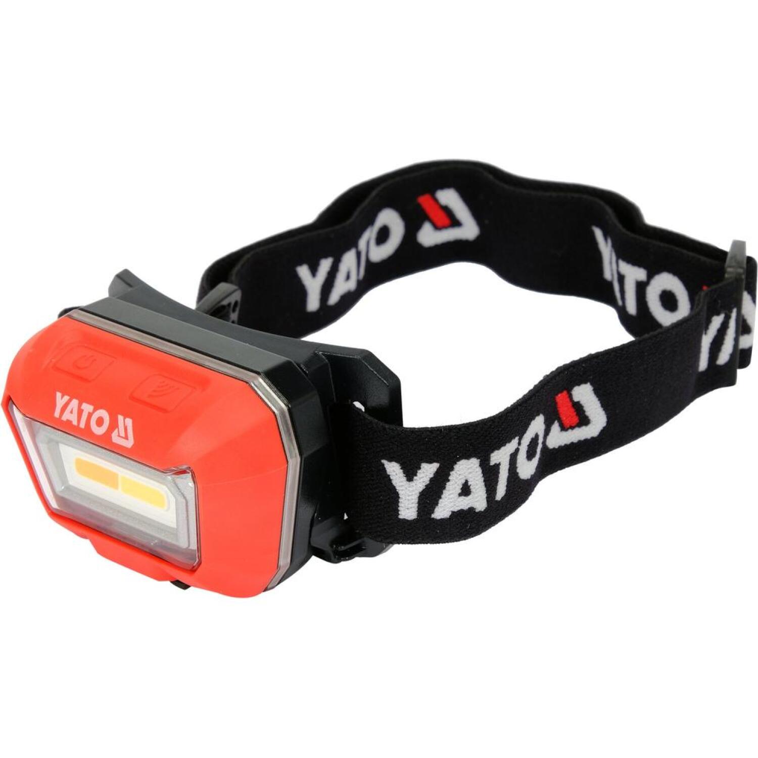 Yato galvas lukturis YT-08490, COB LED