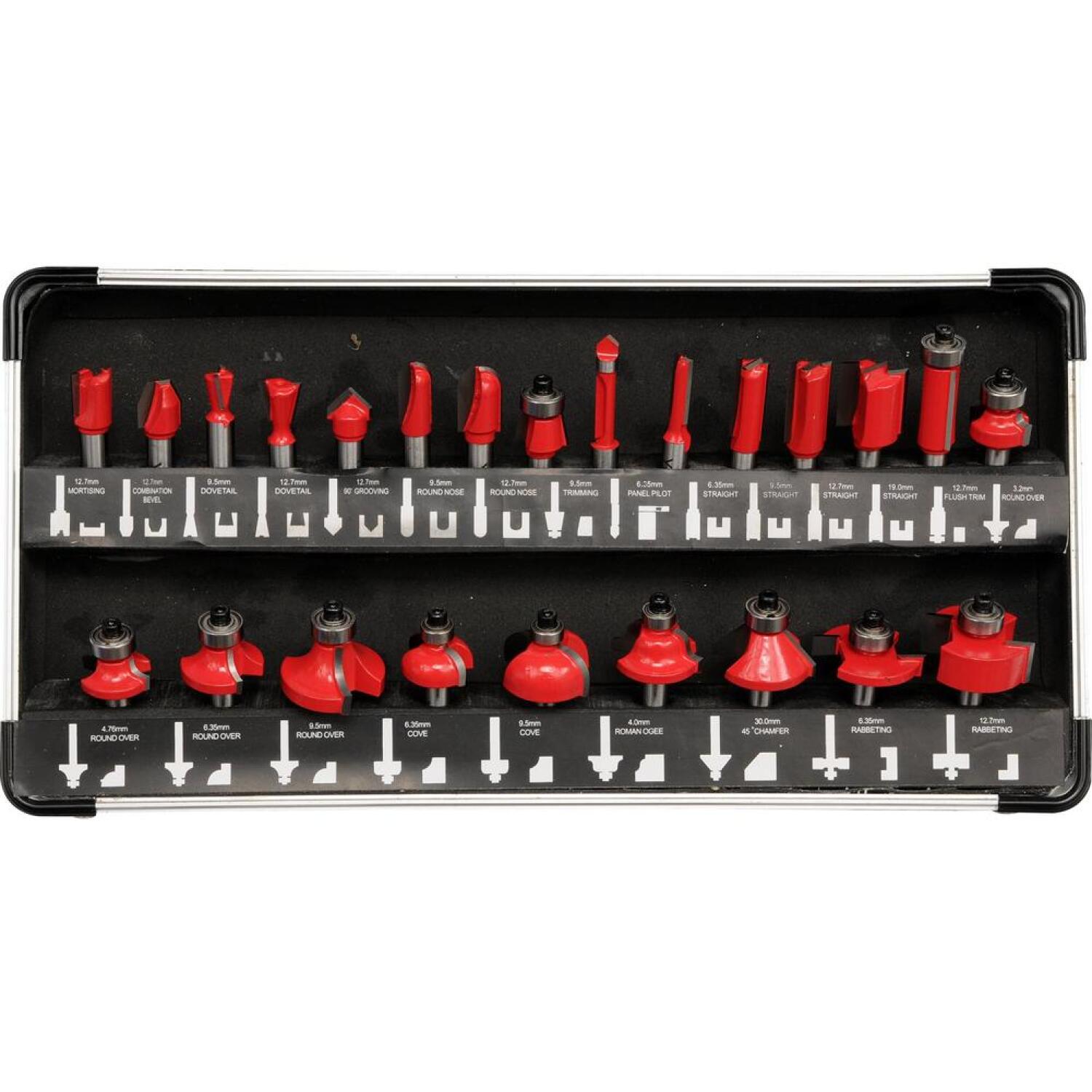 Yato koka frēžu komplekts YT-6801, 24