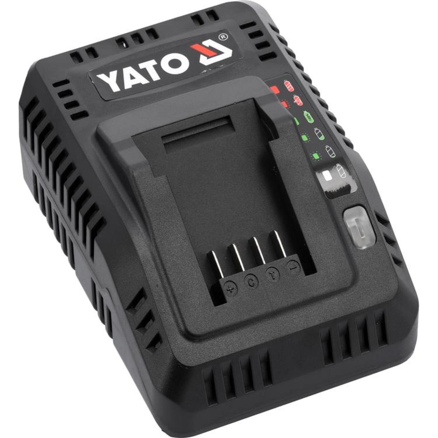 YATO Ātrais akumulatora lādētājs 18V (YT-828500)