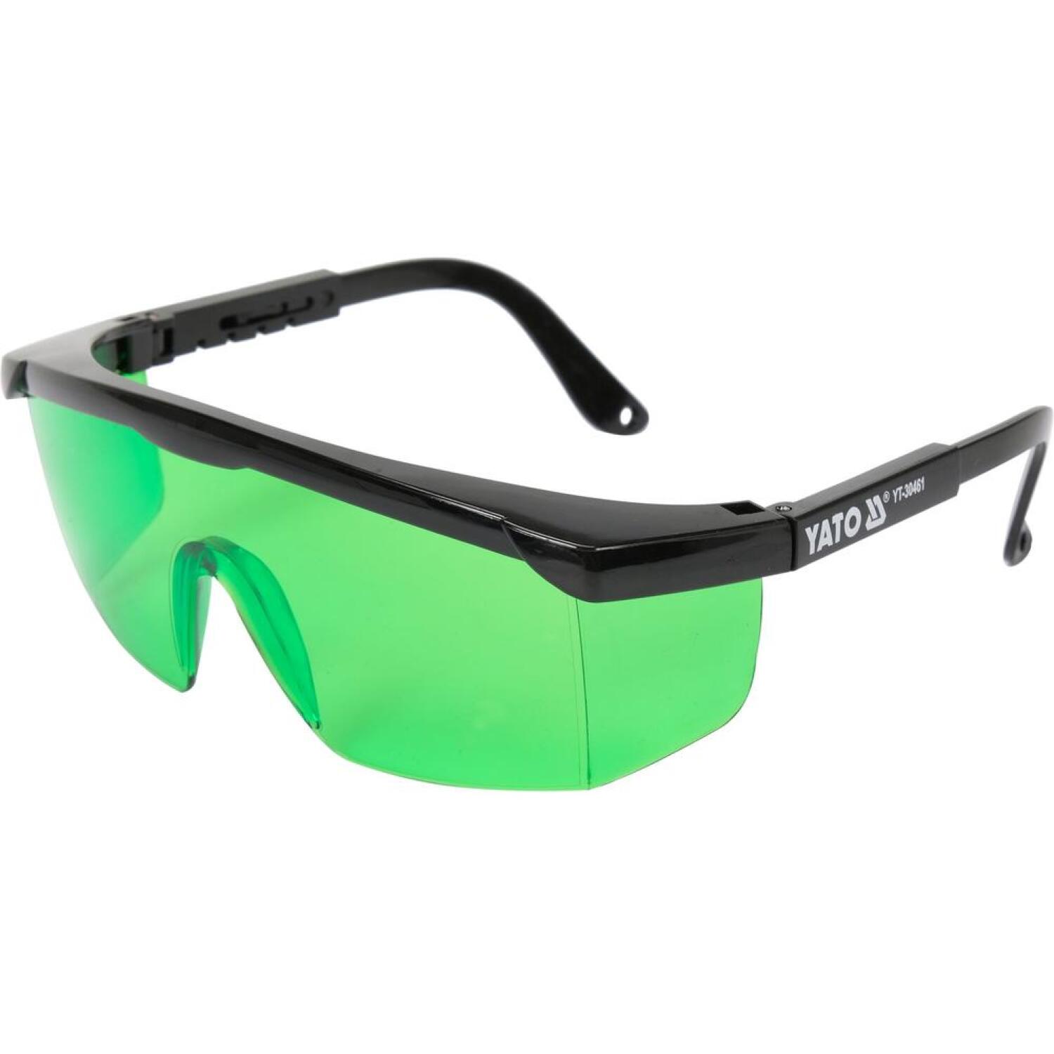 Yato lāzera brilles YT-30461, zaļas, PVC