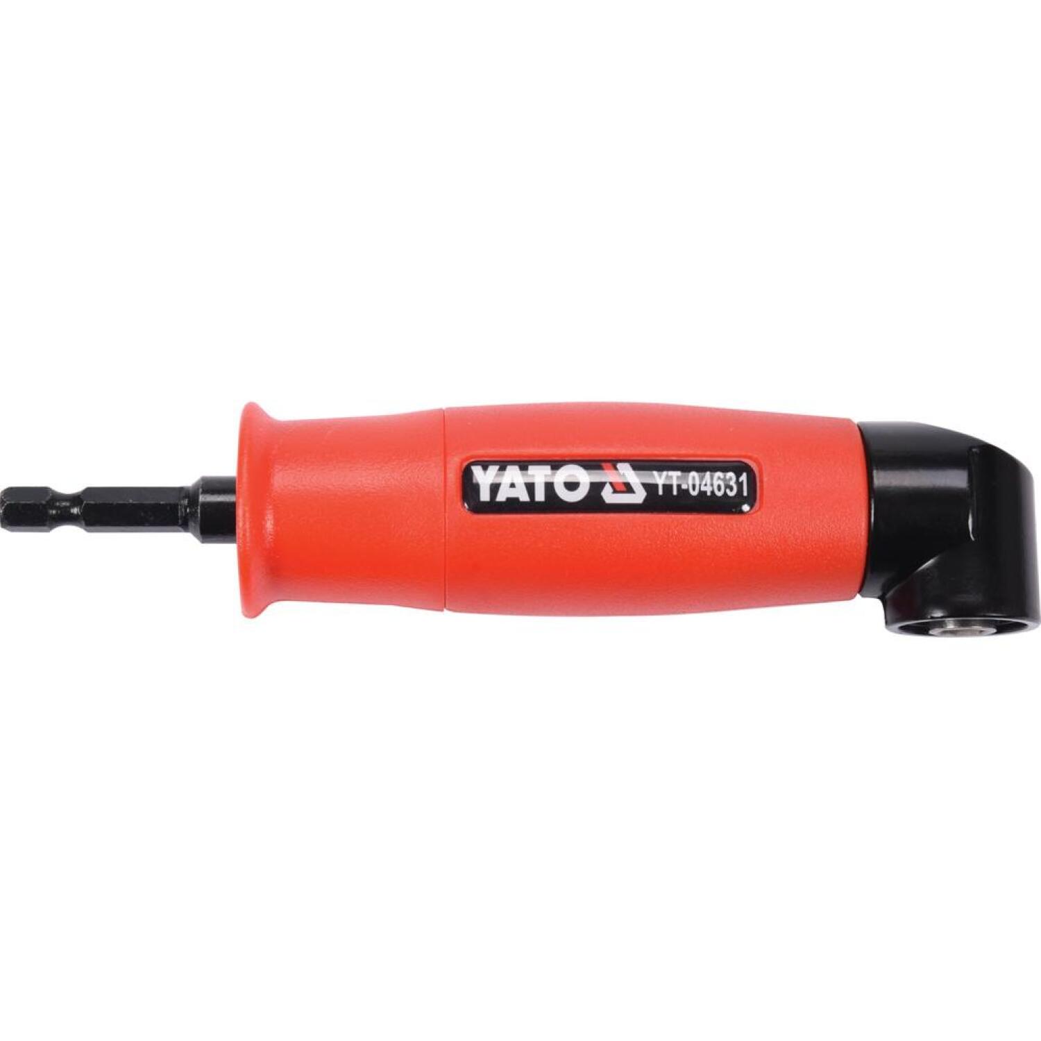YATO Adapteris skrūvēšanai 90° leņķī 1/4"