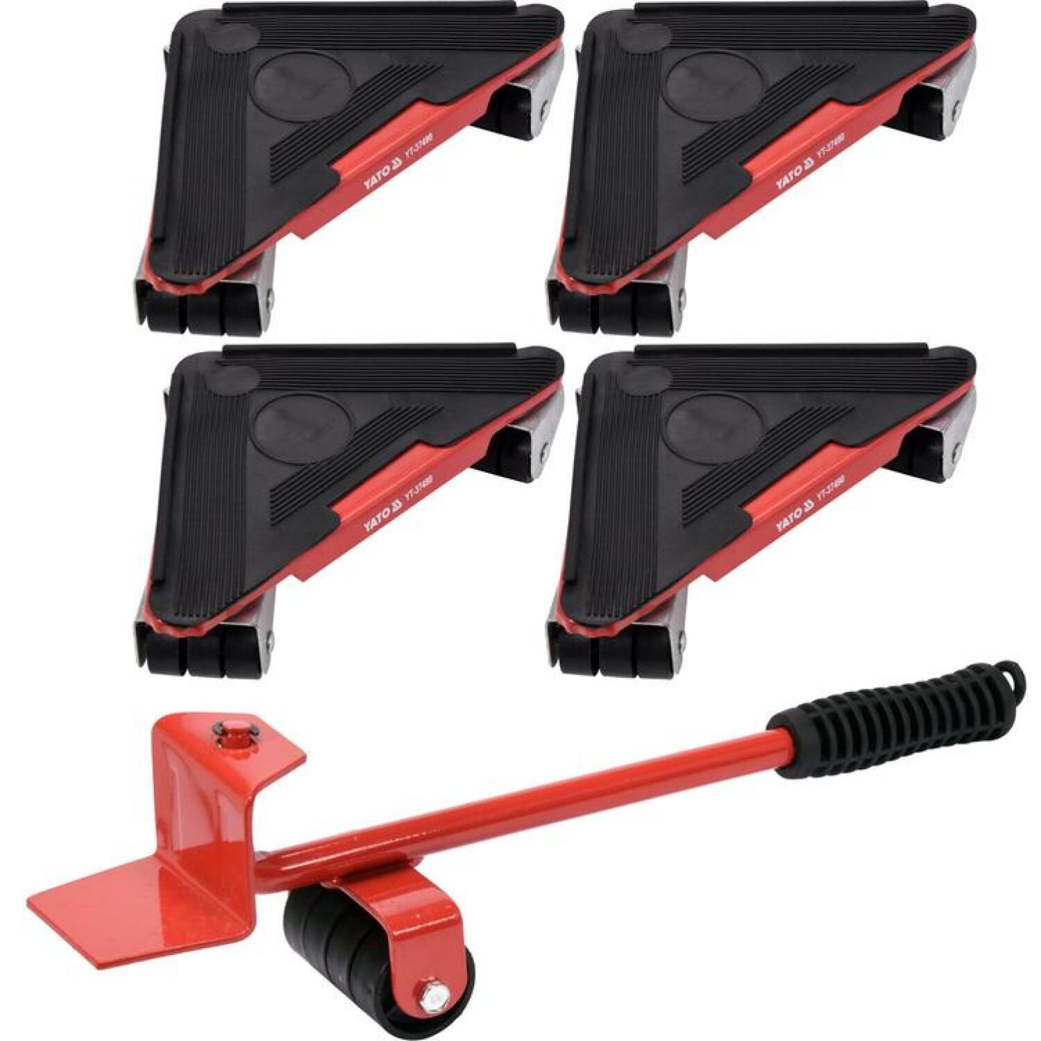 Yato mēbeļu pārvietošanas rullīšu komplekts YT-37490