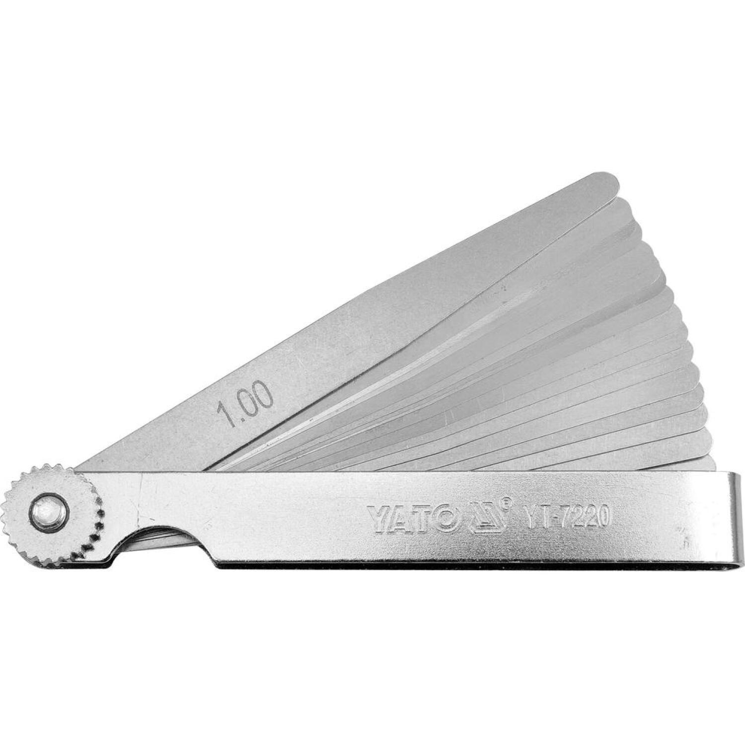 YATO Vārstu spraugu mērītājs 100x10mm, 0