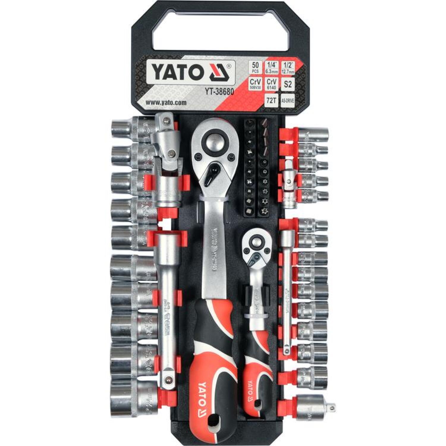 Yato muciņu komplekts YT-38680, 51 gab