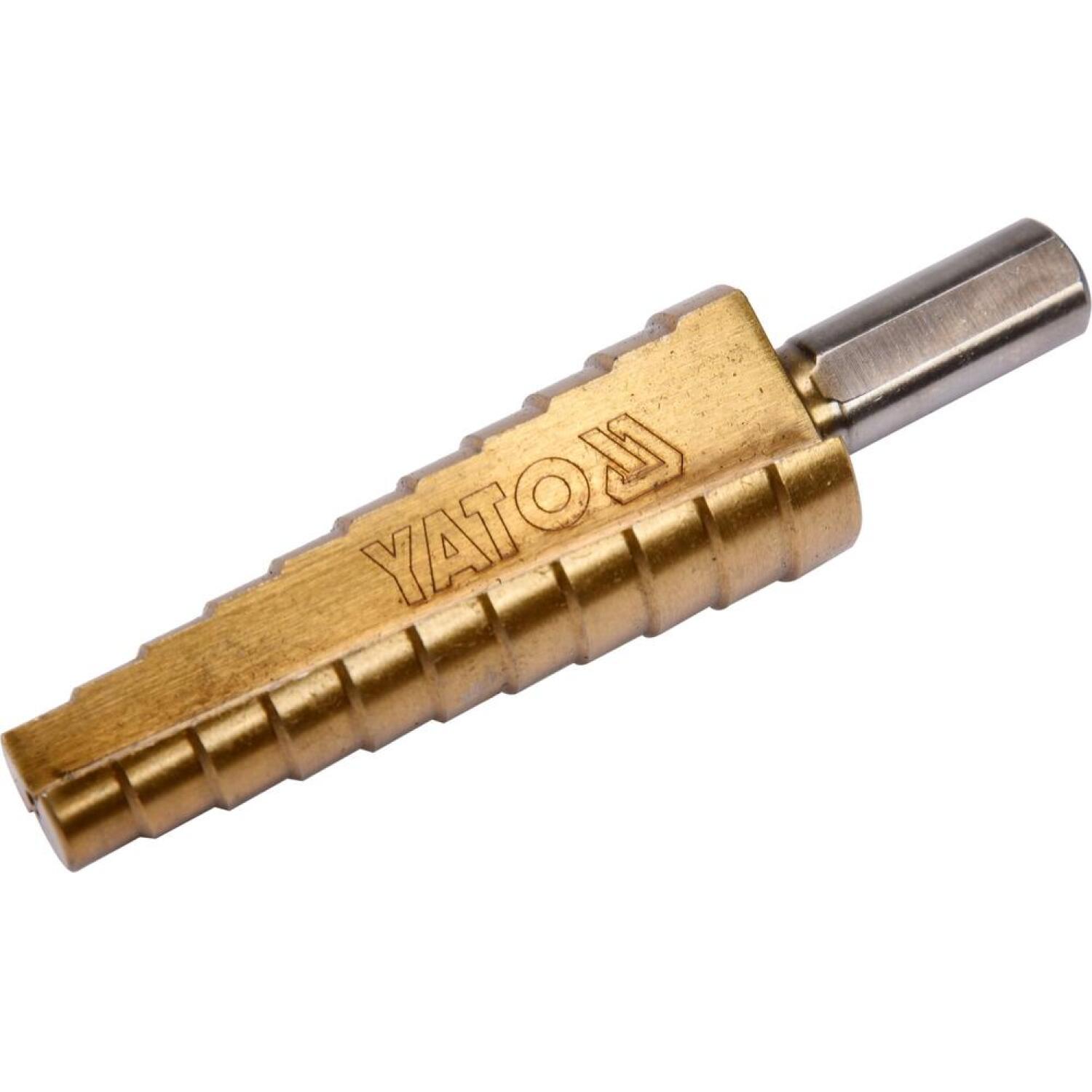 Yato pakāpju urbis YT-44745, 10-20mm, HSS