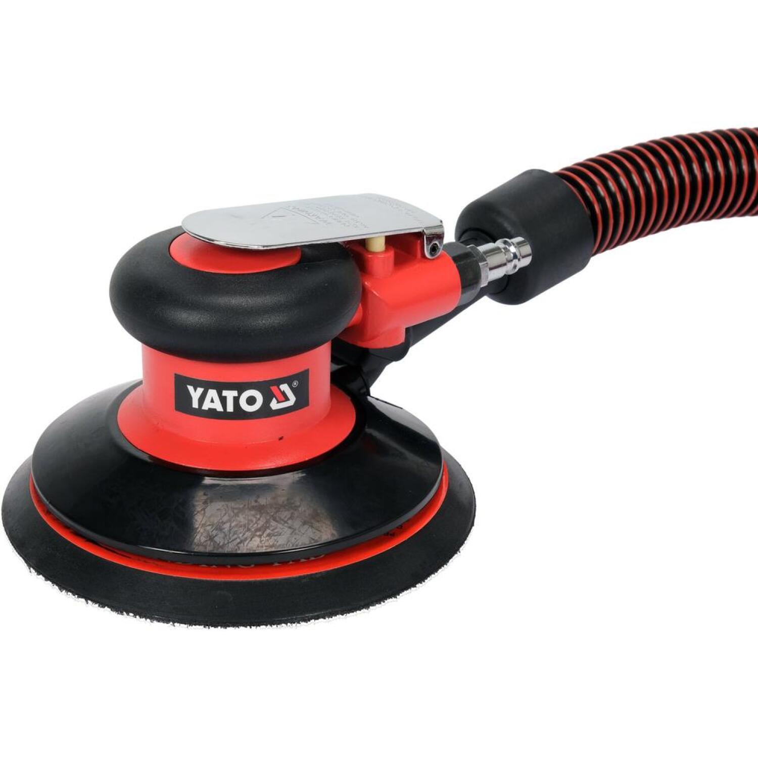 YATO Pneimatiskā ekscentriskā slīpmašīna 1/4" 6