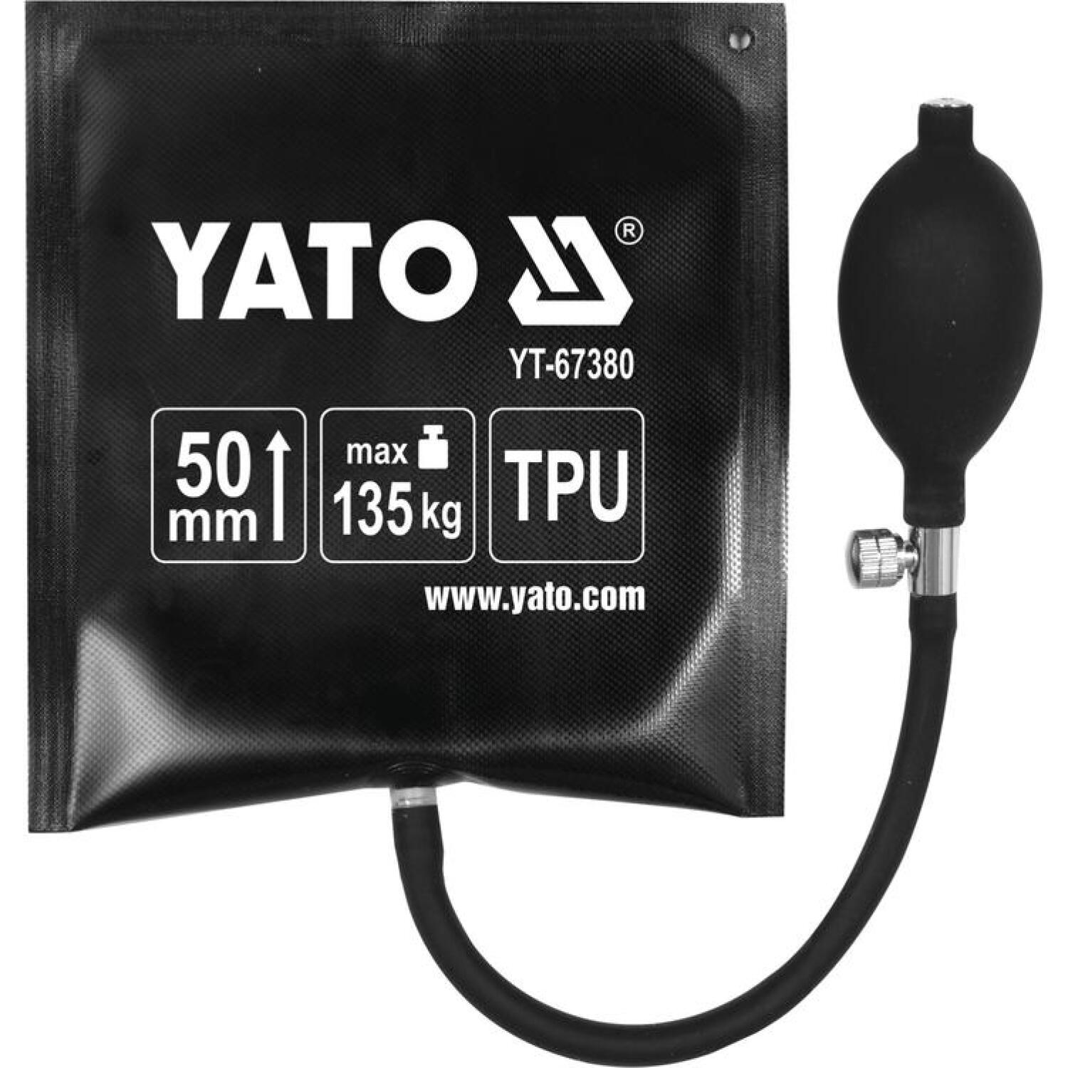 Yato pneimatiskais montāžas paliktnis YT-67380, 150x160