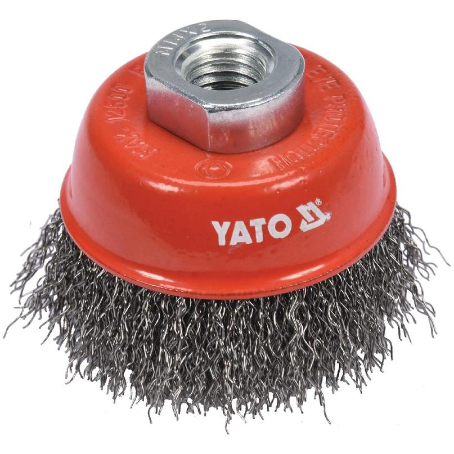 Yato priekšēja birste YT-47658, 65mm, M14
