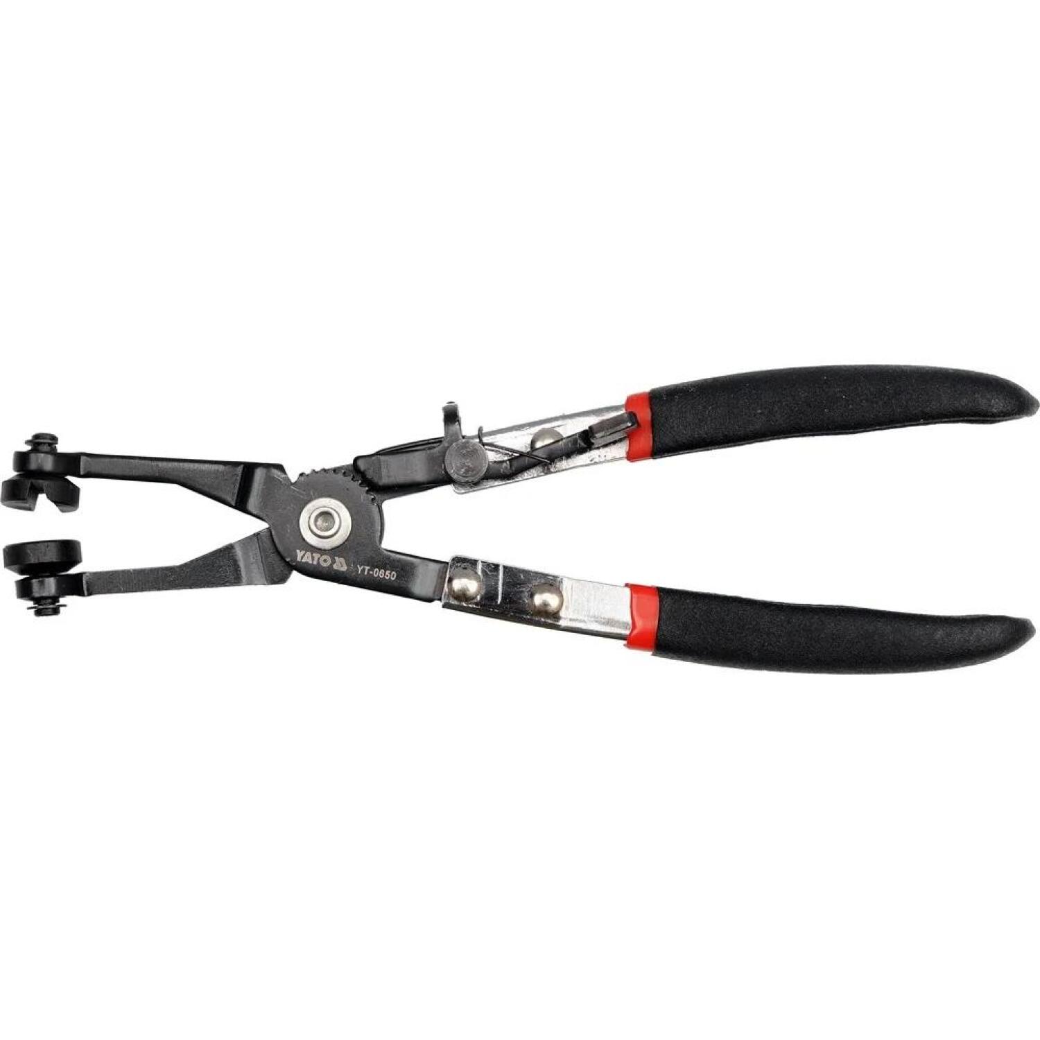 YATO Šļūteņu skavu knaibles 230mm