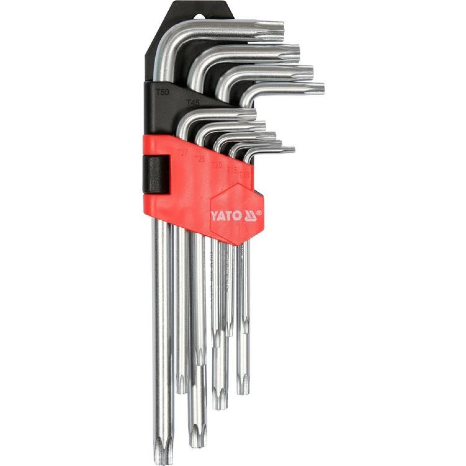 YATO Torx Atslēgu Komplekts 9gab. T10-T50