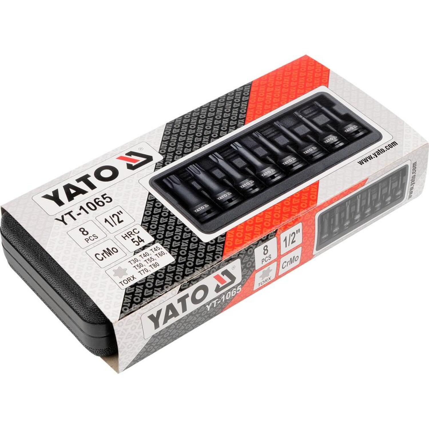Yato triecienmuciņu komplekts YT-1065, 8 gab
