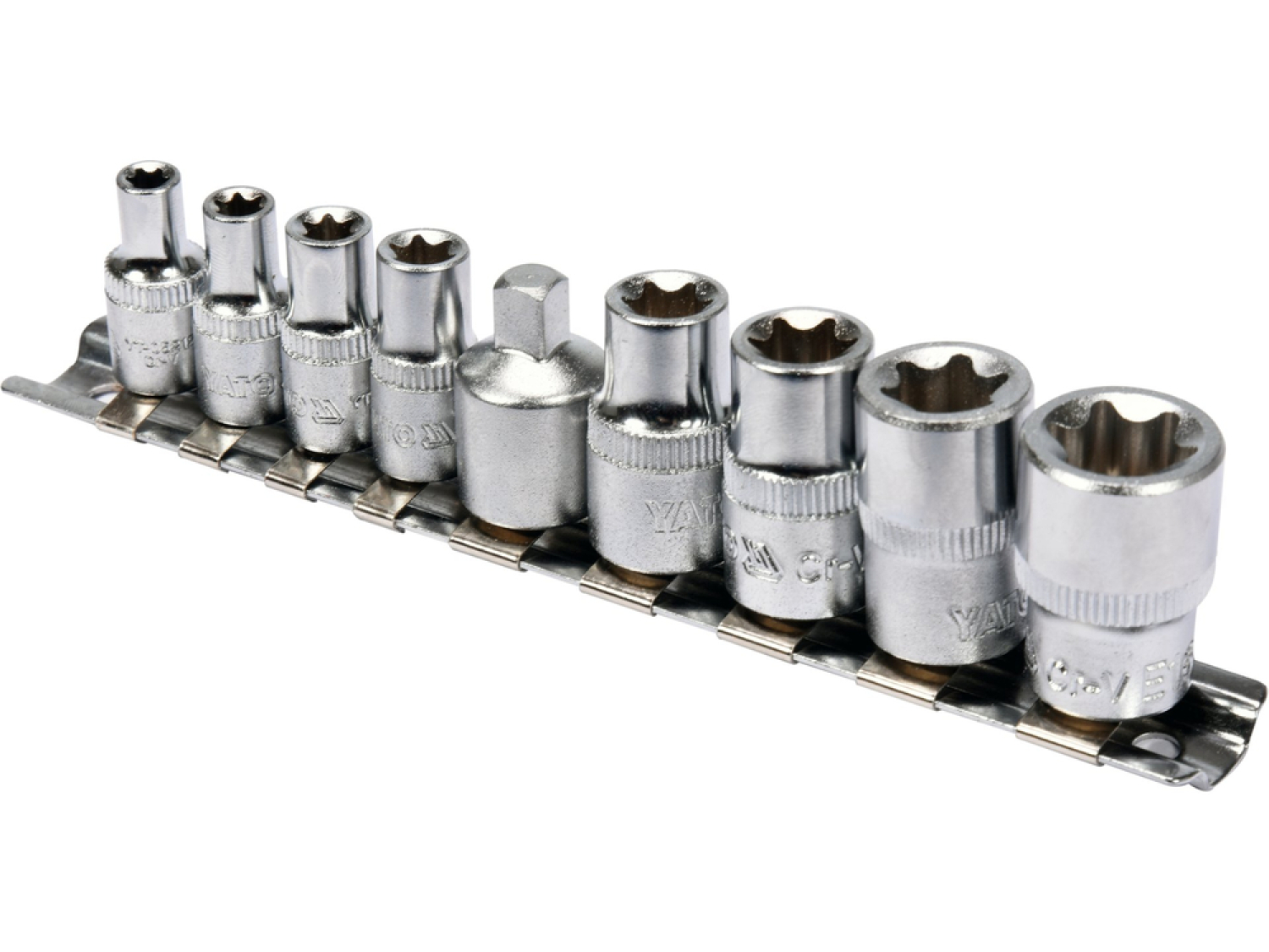 YATO Torx Muciņu Komplekts E5-E16 9