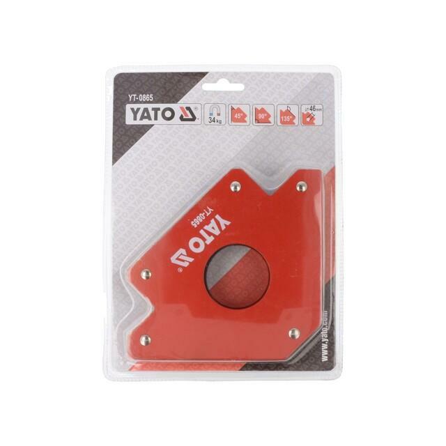 Yato YT-0865 magnētiskā metināšanas skava, 122x190x25mm