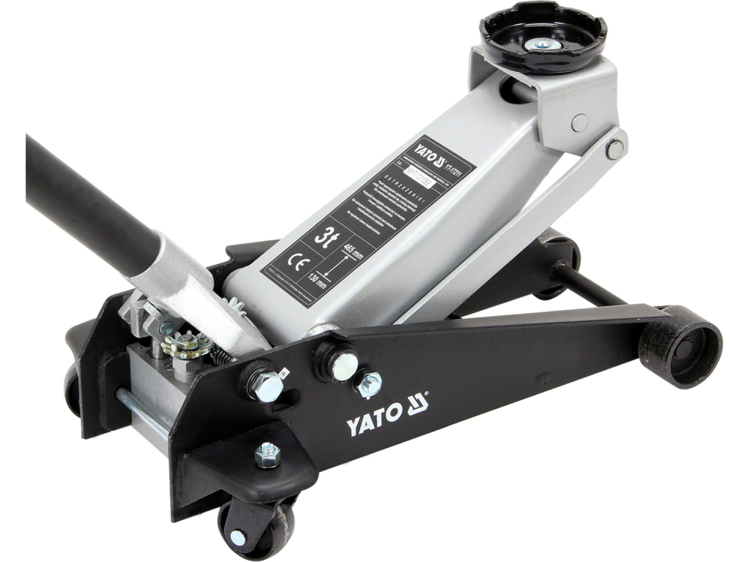 Yato YT-17211 hidrauliskais domkrats, 3t, 130-465mm