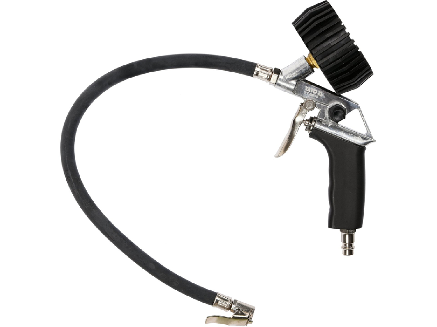 YATO Pumpēšanas pistole ar manometru 1/4"