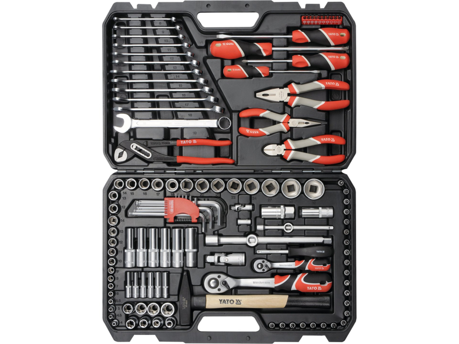 Yato YT-38901 Instrumentu komplekts, 122gab., 1/4"
