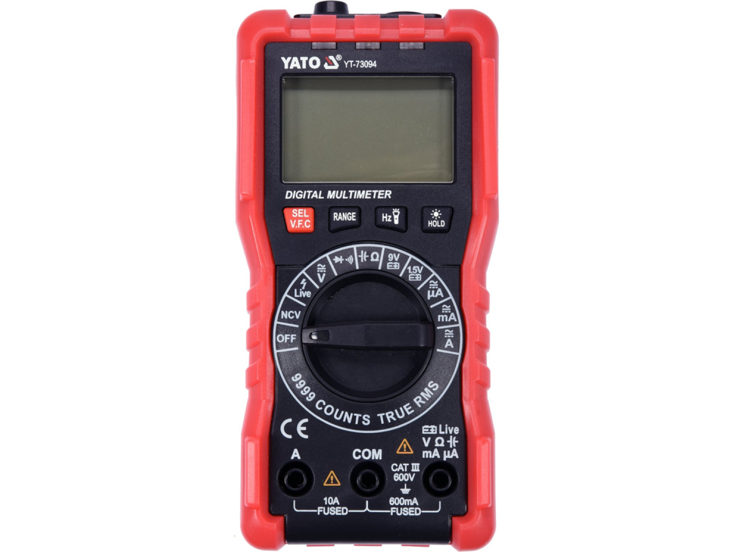 Yato YT-73094 digitālais multimetrs, 0-600V, 0-10A