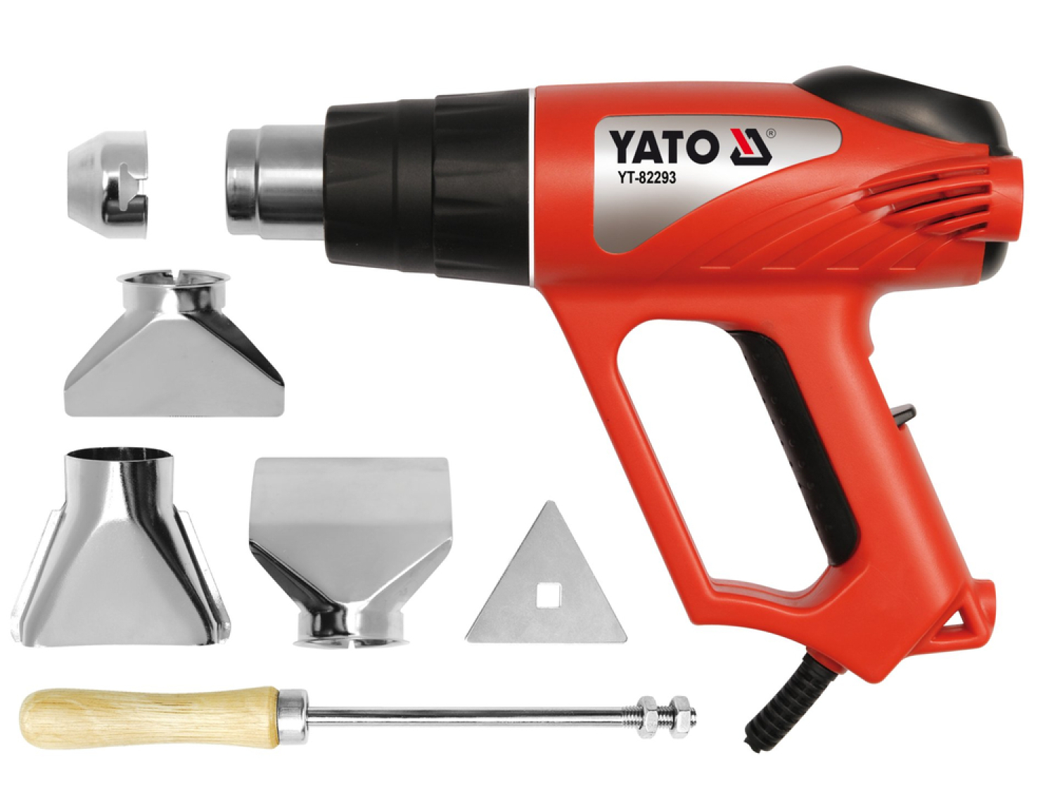 Yato YT-82293 Celtniecības fēns, 2000W, 230-240V