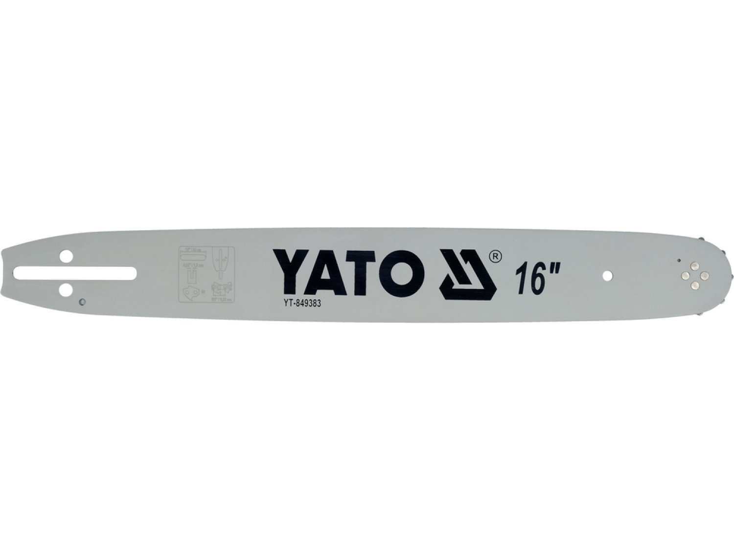 YATO Motorzāģa sliede 16" / 40cm