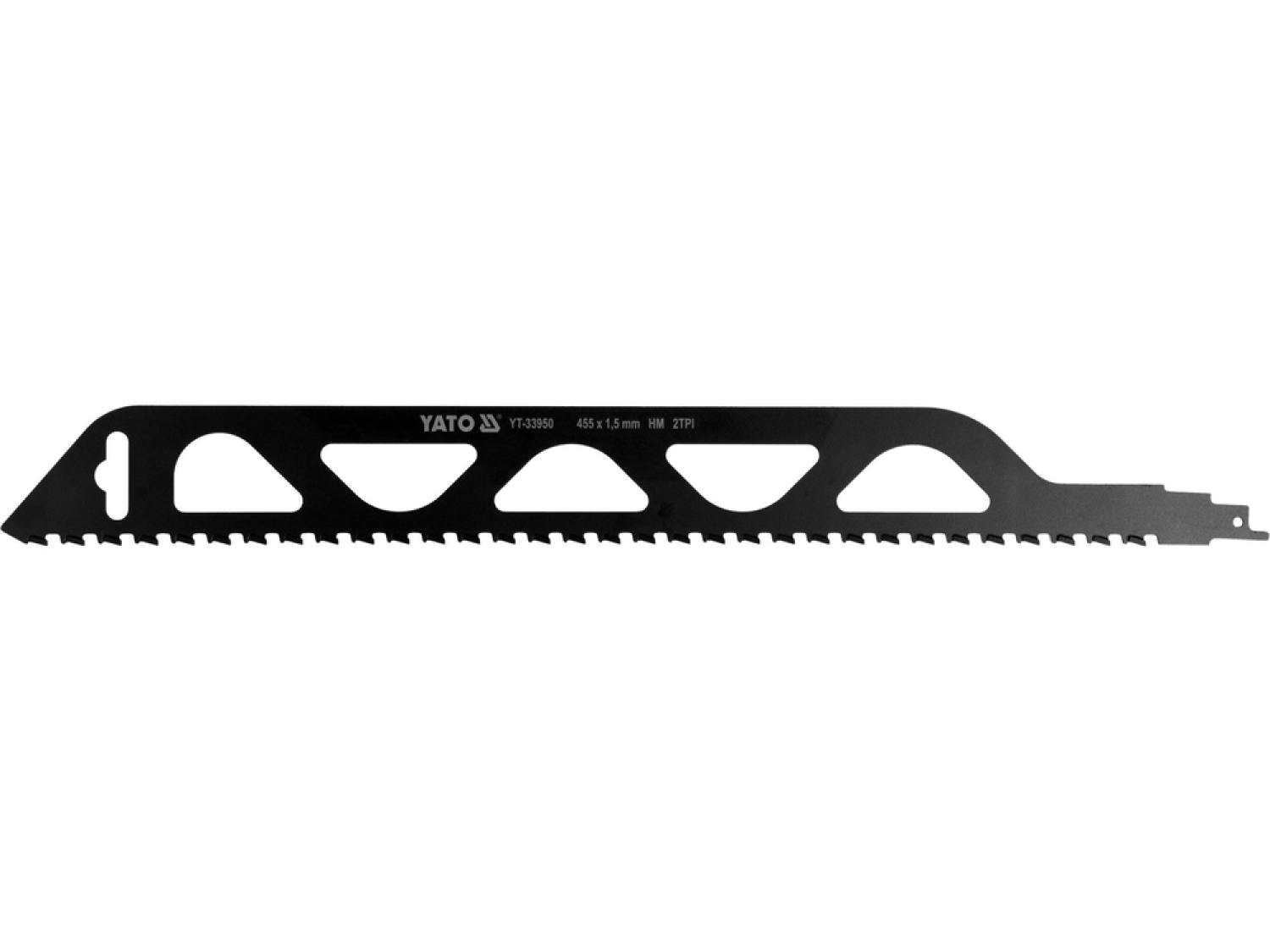 Yato zāģis ķieģeļiem YT-33950, 455mm, HM