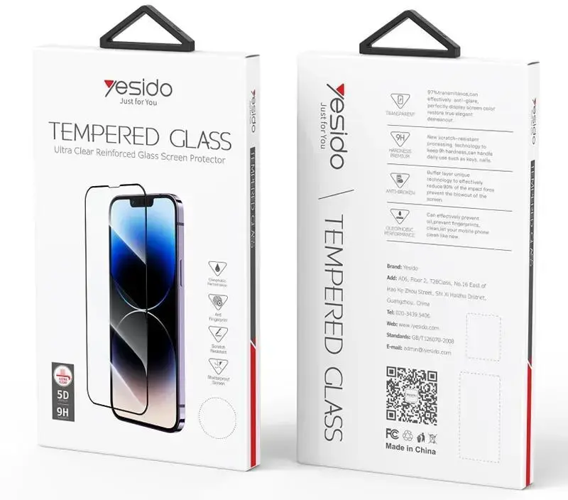 Yesido Glass 5D iPhone  14 Pro