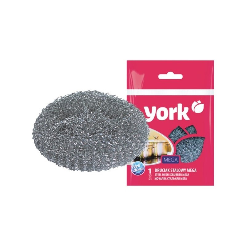YORK Tērauda sieta skrubis MEGA |
