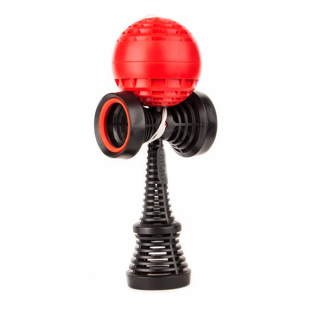YoYoFactory KENDAMA AIR sarkans/melns (YO 130)