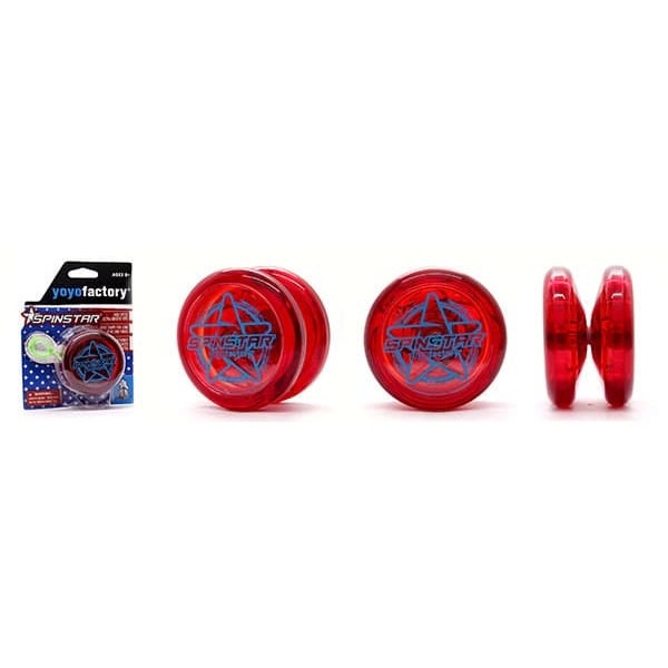 YoYoFactory YO-YO SPINSTRAR iesācējiem/ar iemaņām, sarkans
