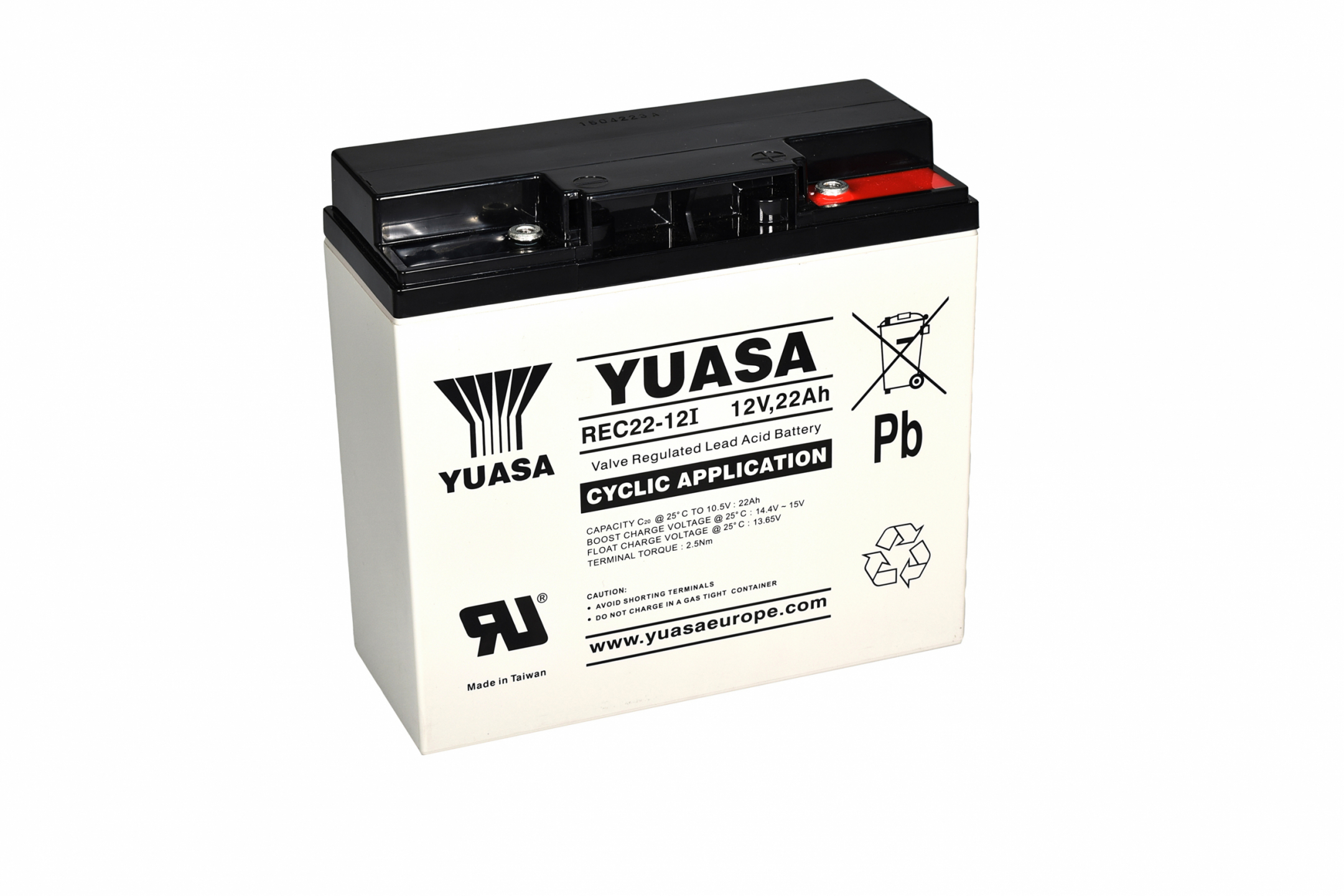 YUASA akumulators  REC22-12I 12V 22Ah |
