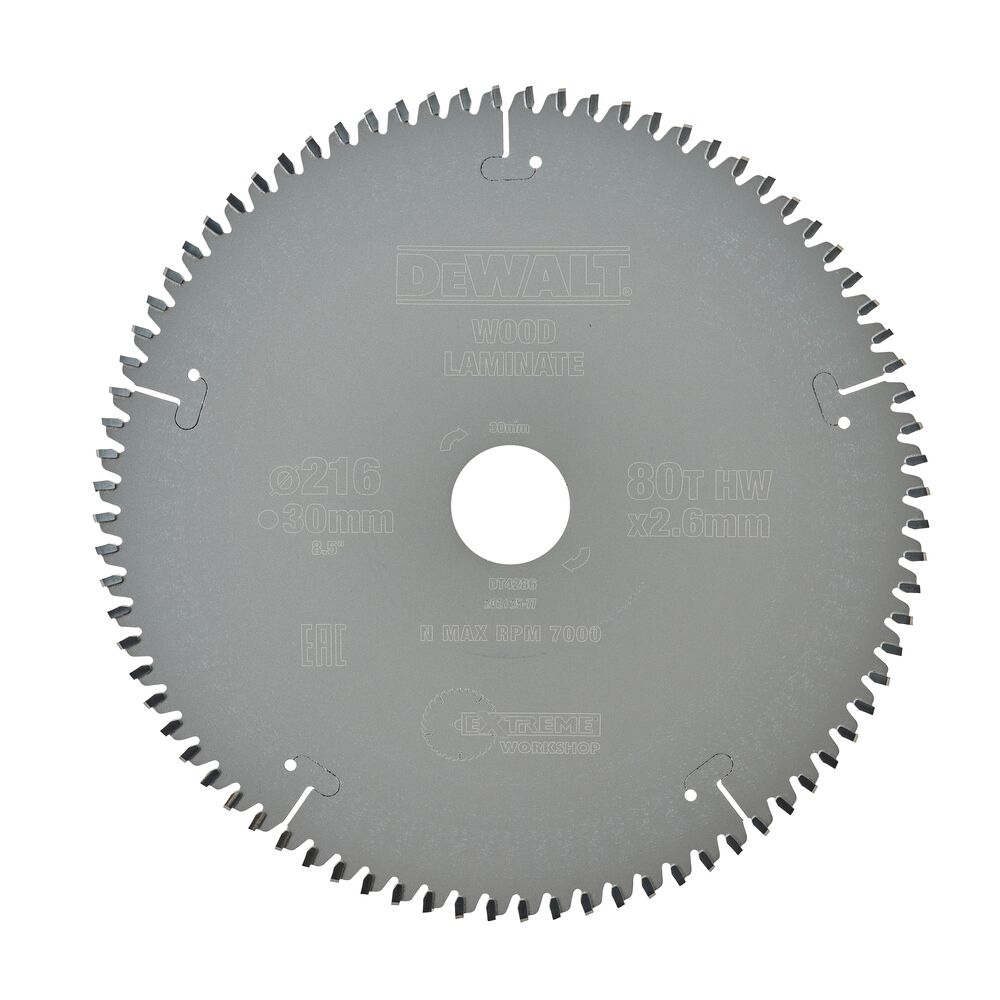 DeWALT Zāģripa Al. 216/30, 80Z |