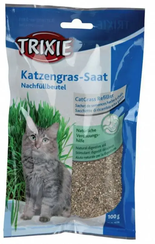 Zāle kaķiem : Trixie Cat Grass