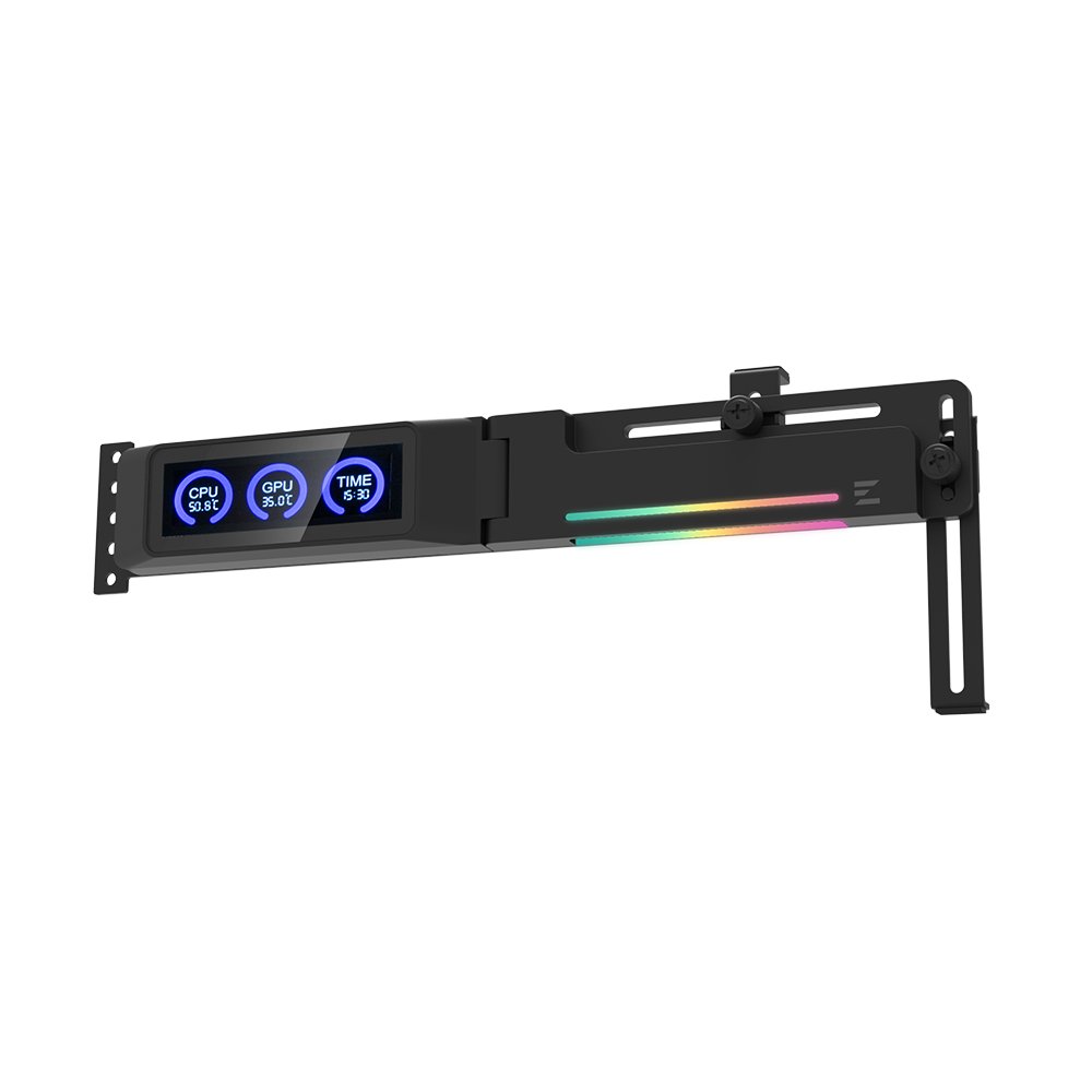 Zalman ZM-VS3 DS, GPU turētājs, melns