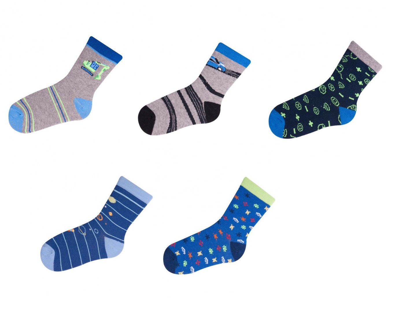 YOCLUB Zeķes JAZZY SKA-0006 31/34 BOY