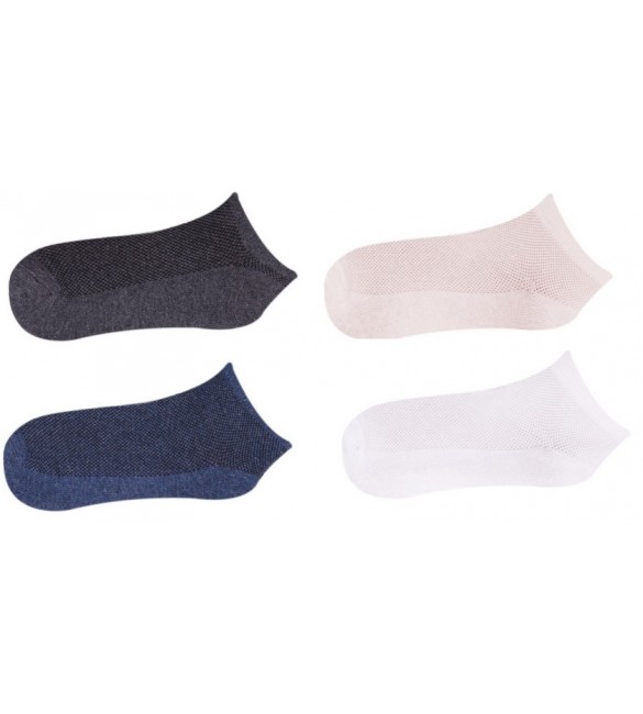 YOCLUB Zeķes SNEAKER (īsās) ažūra SKS-0027